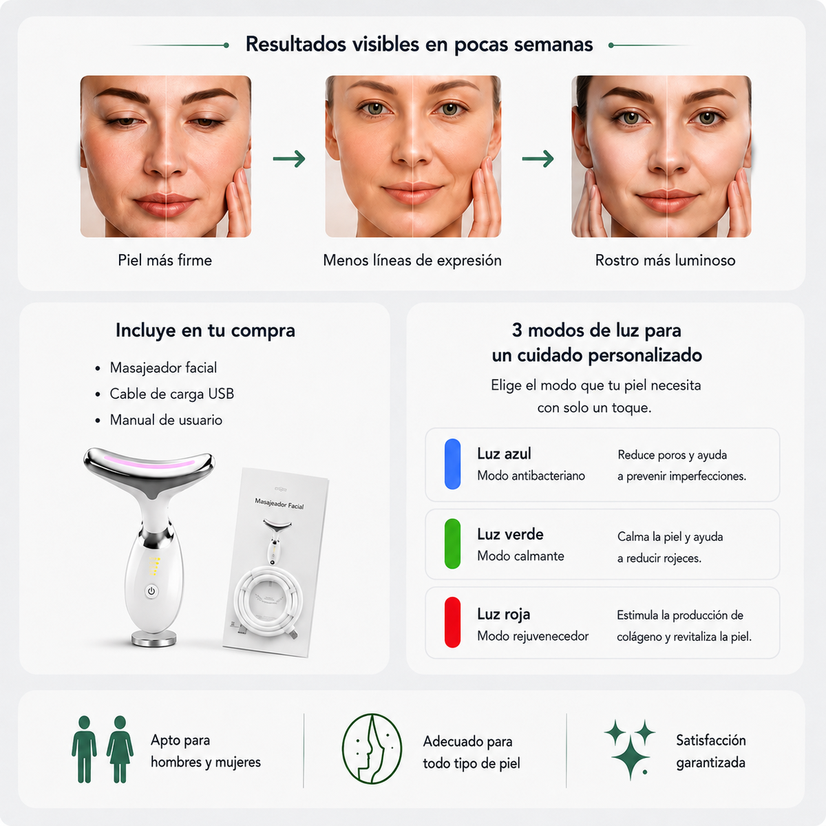 Lifting Facial LED